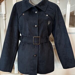 Nwot. EA Collection suede jacket for women